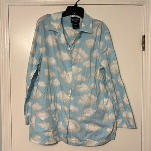 Rare Nick & Nora cloud pajama set XL